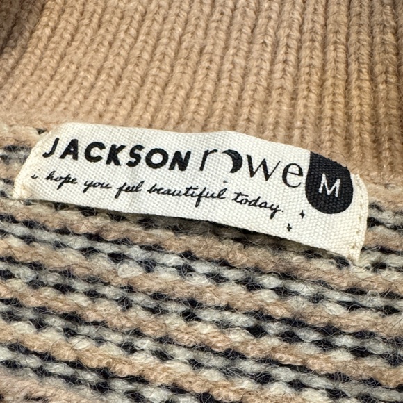 Jackson Rowe Taupe Knit Sweater - Picture 3 of 7